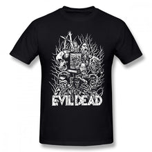 Load image into Gallery viewer, Evil Dead T Shirt Evil Dead T-Shirt 4xl Print Tee Shirt Men Awesome Summer 100 Cotton Short Sleeves Tshirt