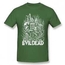 Load image into Gallery viewer, Evil Dead T Shirt Evil Dead T-Shirt 4xl Print Tee Shirt Men Awesome Summer 100 Cotton Short Sleeves Tshirt