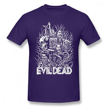 Load image into Gallery viewer, Evil Dead T Shirt Evil Dead T-Shirt 4xl Print Tee Shirt Men Awesome Summer 100 Cotton Short Sleeves Tshirt