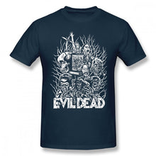 Load image into Gallery viewer, Evil Dead T Shirt Evil Dead T-Shirt 4xl Print Tee Shirt Men Awesome Summer 100 Cotton Short Sleeves Tshirt