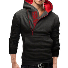 Load image into Gallery viewer, Hoodies Hot sale Men 2019 Autumn New Fashion Tracksuit Sweatshirt Men's Winter Warm Collar Cap Long Sleeves Pullover Hoody Sport