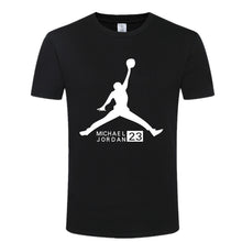 Load image into Gallery viewer, New t-shirt michael Jordan mens round-neck collar fashion image jordan Nba t-shirt tops mens shirts