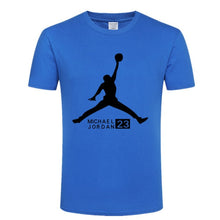 Load image into Gallery viewer, New t-shirt michael Jordan mens round-neck collar fashion image jordan Nba t-shirt tops mens shirts