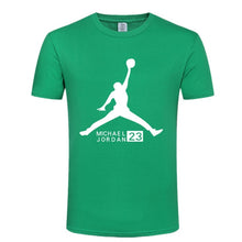 Load image into Gallery viewer, New t-shirt michael Jordan mens round-neck collar fashion image jordan Nba t-shirt tops mens shirts