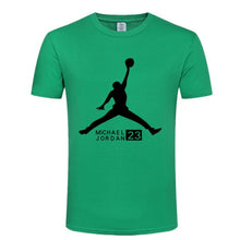 Load image into Gallery viewer, New t-shirt michael Jordan mens round-neck collar fashion image jordan Nba t-shirt tops mens shirts
