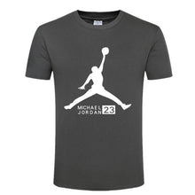 Load image into Gallery viewer, New t-shirt michael Jordan mens round-neck collar fashion image jordan Nba t-shirt tops mens shirts