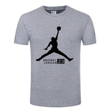 Load image into Gallery viewer, New t-shirt michael Jordan mens round-neck collar fashion image jordan Nba t-shirt tops mens shirts
