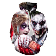 Load image into Gallery viewer, Pennywise 3D Joker Hoodie Sweatshirt Men's and Women's Pullover Hoodie Sudadera Hombre Casual Brand Sportswear Sportswear
