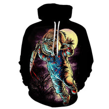 Load image into Gallery viewer, Pennywise 3D Joker Hoodie Sweatshirt Men's and Women's Pullover Hoodie Sudadera Hombre Casual Brand Sportswear Sportswear