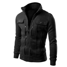 Load image into Gallery viewer, Men's Jacket TOP Fashion  Man Slim Designed Lapel Cardigan Coat Jacket Men's Coats Streetwear Mans Windbreaker