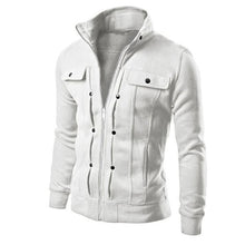 Load image into Gallery viewer, Men's Jacket TOP Fashion  Man Slim Designed Lapel Cardigan Coat Jacket Men's Coats Streetwear Mans Windbreaker