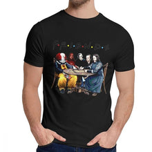 Load image into Gallery viewer, Best Stephen King Horror Characters Friends T Shirt Fashion Crewneck Picture Custom Man Cotton Plus Size Tee