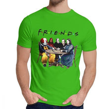 Load image into Gallery viewer, Best Stephen King Horror Characters Friends T Shirt Fashion Crewneck Picture Custom Man Cotton Plus Size Tee