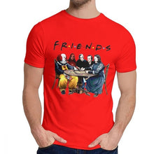 Load image into Gallery viewer, Best Stephen King Horror Characters Friends T Shirt Fashion Crewneck Picture Custom Man Cotton Plus Size Tee