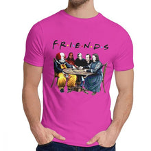 Load image into Gallery viewer, Best Stephen King Horror Characters Friends T Shirt Fashion Crewneck Picture Custom Man Cotton Plus Size Tee