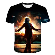 Load image into Gallery viewer, Joker Be reborn 2019 new the Joker 3d t shirt funny comics character joker with poker 3d t-shirt summer harajuku style tees top full printing
