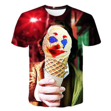 Load image into Gallery viewer, Joker Be reborn 2019 new the Joker 3d t shirt funny comics character joker with poker 3d t-shirt summer harajuku style tees top full printing