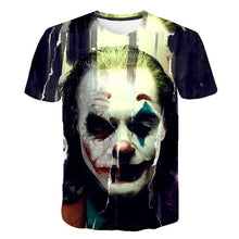 Load image into Gallery viewer, Joker Be reborn 2019 new the Joker 3d t shirt funny comics character joker with poker 3d t-shirt summer harajuku style tees top full printing