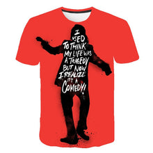 Load image into Gallery viewer, Joker Be reborn 2019 new the Joker 3d t shirt funny comics character joker with poker 3d t-shirt summer harajuku style tees top full printing
