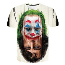 Load image into Gallery viewer, Joker Be reborn 2019 new the Joker 3d t shirt funny comics character joker with poker 3d t-shirt summer harajuku style tees top full printing