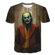 Load image into Gallery viewer, Joker Be reborn 2019 new the Joker 3d t shirt funny comics character joker with poker 3d t-shirt summer harajuku style tees top full printing