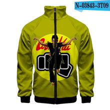 Load image into Gallery viewer, Cobra Kai Bomber Jacket Men Snake 3D Print Zipper Retro Coat Spring 2019 Harajuku Long Sleeve Plus Size Short Biker Jackets