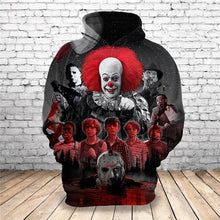 Load image into Gallery viewer, 2019 Hot New Customize Design Halloween 3D Horror Jason Printed Hoodies Fashion Pullovers Tops Men Clothing Drop Shipping