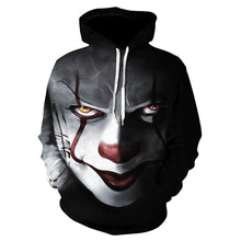 Load image into Gallery viewer, Pennywise 3D Joker Hoodie Sweatshirt Men's and Women's Pullover Hoodie Sudadera Hombre Casual Brand Sportswear Sportswear