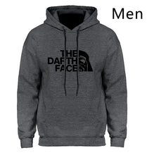 Load image into Gallery viewer, Star Wars Darth Face Hoodie Hoodies Sweatshirt Men 2018 New Spring Autumn Hooded Faces No Face Streetwear Homme Black Gray Hoody