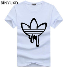 Load image into Gallery viewer, 2018 New Summer Cotton Funny T Shirts Short sleeves T-shirt Men Fashion Tide brand Print Red T shirt Men Tops Tees Men's T-shirt