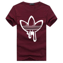 Load image into Gallery viewer, 2018 New Summer Cotton Funny T Shirts Short sleeves T-shirt Men Fashion Tide brand Print Red T shirt Men Tops Tees Men's T-shirt