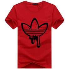 Load image into Gallery viewer, 2018 New Summer Cotton Funny T Shirts Short sleeves T-shirt Men Fashion Tide brand Print Red T shirt Men Tops Tees Men's T-shirt