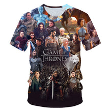 Load image into Gallery viewer, Game Of Thrones t Shirt Movie Figure T-Shirt Men 2019 New Tshirt Night King Tshirt Casual Harajuku Tops Summer Fashion Tees