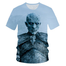 Load image into Gallery viewer, Game Of Thrones t Shirt Movie Figure T-Shirt Men 2019 New Tshirt Night King Tshirt Casual Harajuku Tops Summer Fashion Tees