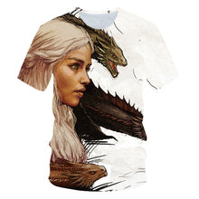 Load image into Gallery viewer, Game Of Thrones t Shirt Movie Figure T-Shirt Men 2019 New Tshirt Night King Tshirt Casual Harajuku Tops Summer Fashion Tees