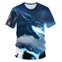 Load image into Gallery viewer, Game Of Thrones t Shirt Movie Figure T-Shirt Men 2019 New Tshirt Night King Tshirt Casual Harajuku Tops Summer Fashion Tees