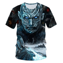 Load image into Gallery viewer, Game Of Thrones t Shirt Movie Figure T-Shirt Men 2019 New Tshirt Night King Tshirt Casual Harajuku Tops Summer Fashion Tees