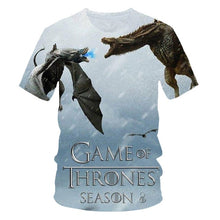 Load image into Gallery viewer, Game Of Thrones t Shirt Movie Figure T-Shirt Men 2019 New Tshirt Night King Tshirt Casual Harajuku Tops Summer Fashion Tees
