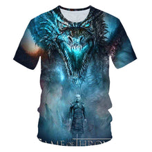 Load image into Gallery viewer, Game Of Thrones t Shirt Movie Figure T-Shirt Men 2019 New Tshirt Night King Tshirt Casual Harajuku Tops Summer Fashion Tees