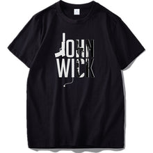 Load image into Gallery viewer, John Wick T Shirt Movie Homme BABA YAGA Printed Creative Design Tops Casual Short Sleeve Breathable Tees EU Size 100% Cotton