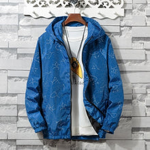 Load image into Gallery viewer, 2019 Spring Autumn Mens Casual Camouflage Hoodie Jacket Men Plus Size 3XL Waterproof Windbreaker Coat Male jaqueta masculina